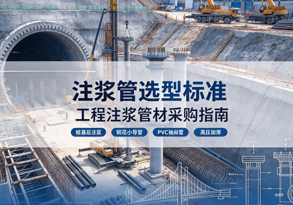 雁江注浆管选型标准